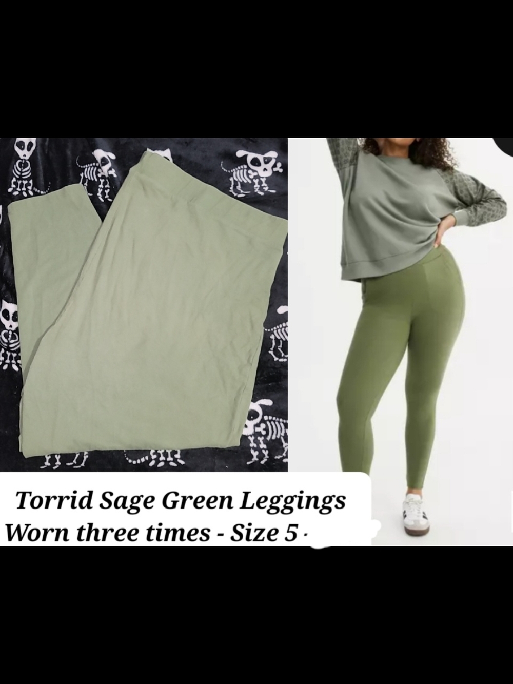 torrid Sage Green High-Rise Leggings